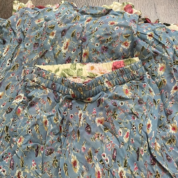 Boho Reversible Maxi Floral Skirt Size 3X - Picture 9 of 12